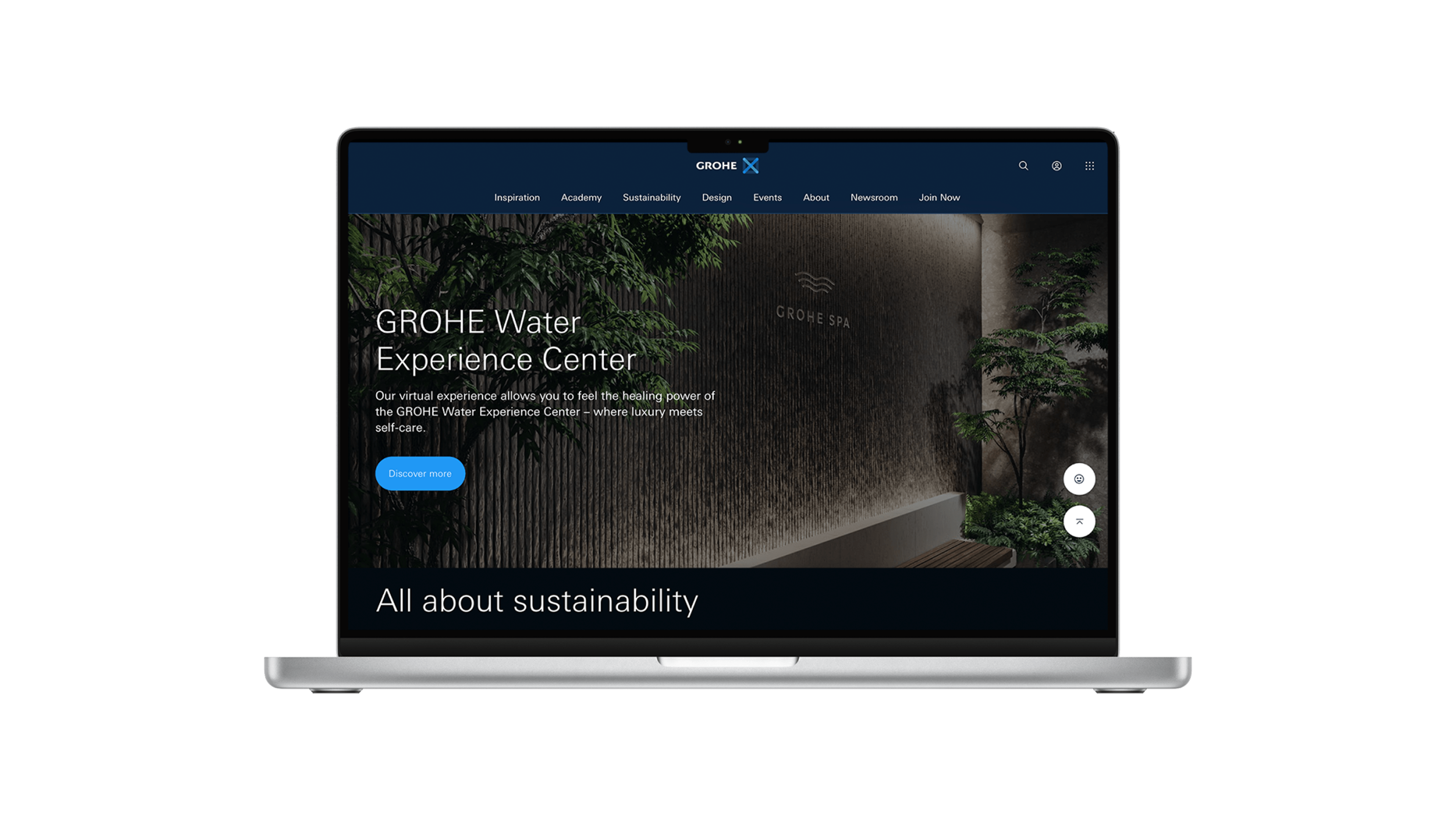 Project header image for Grohe Water Experience
